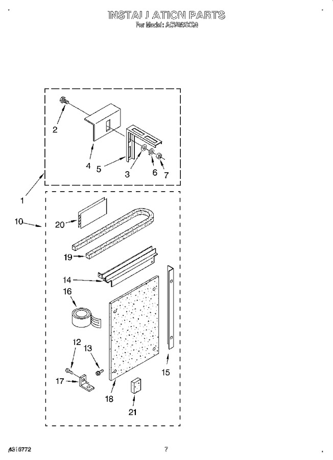 Diagram for ACV052XG0