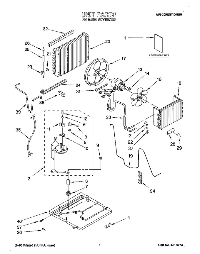 Diagram for ACV102XG0