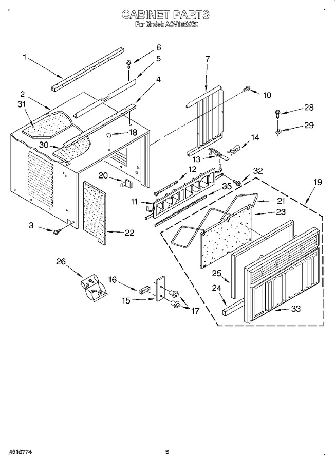 Diagram for ACV102XG0