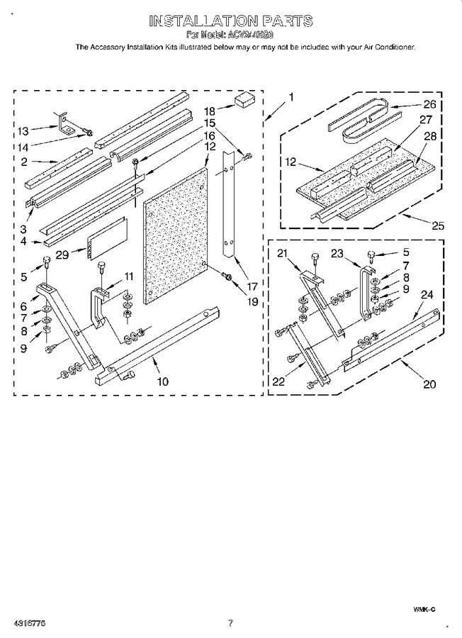 Diagram for ACV244XG0