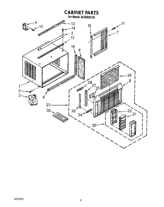 Diagram for ACX082XZ0