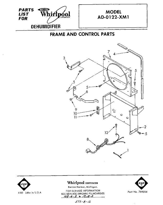 Diagram for AD0122XM1