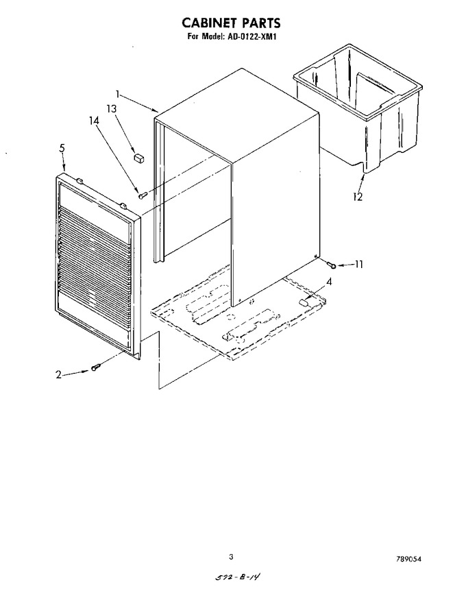 Diagram for AD0122XM1