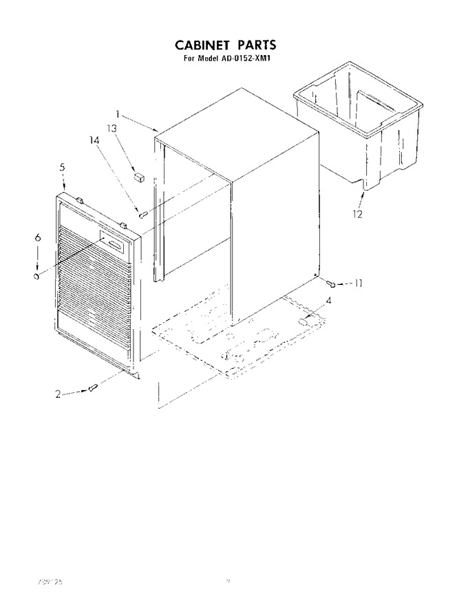 Diagram for AD0152XM1