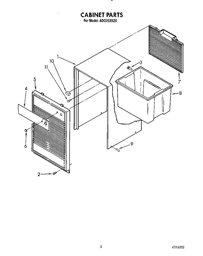 Diagram for AD0252XZ0