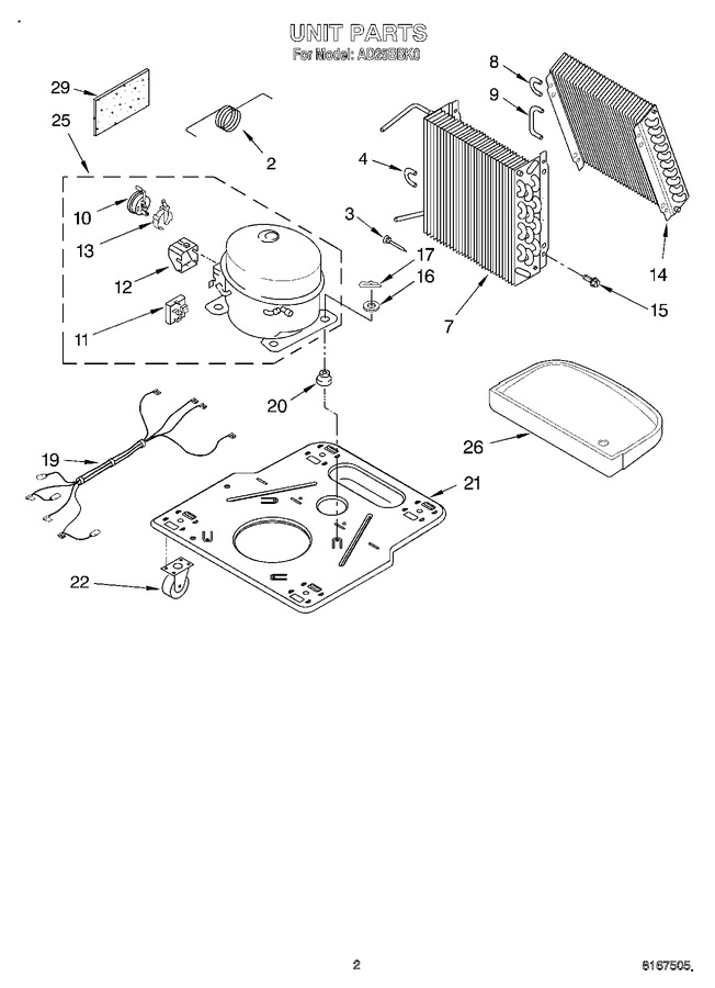 Diagram for AD25BBK0