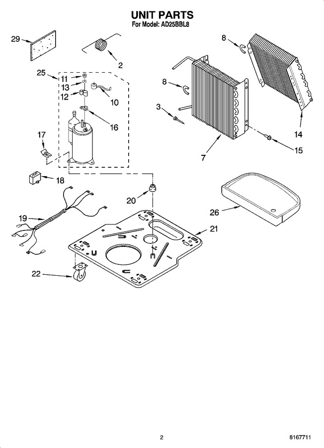 Diagram for AD25BBL8