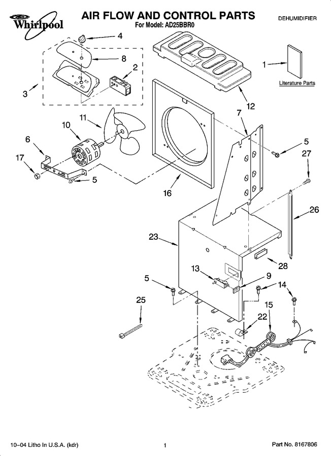 Diagram for AD25BBR0