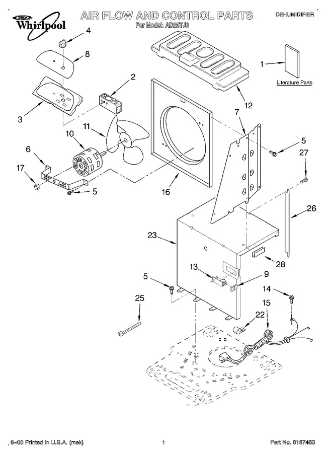 Diagram for AD25TJ3