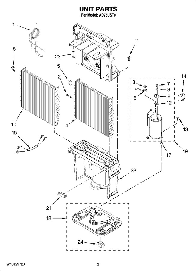 Diagram for AD75UST0