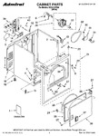 Diagram for 01 - Cabinet Parts