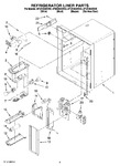 Diagram for 02 - Refrigerator Liner Parts