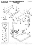 Diagram for 01 - Top And Console Parts