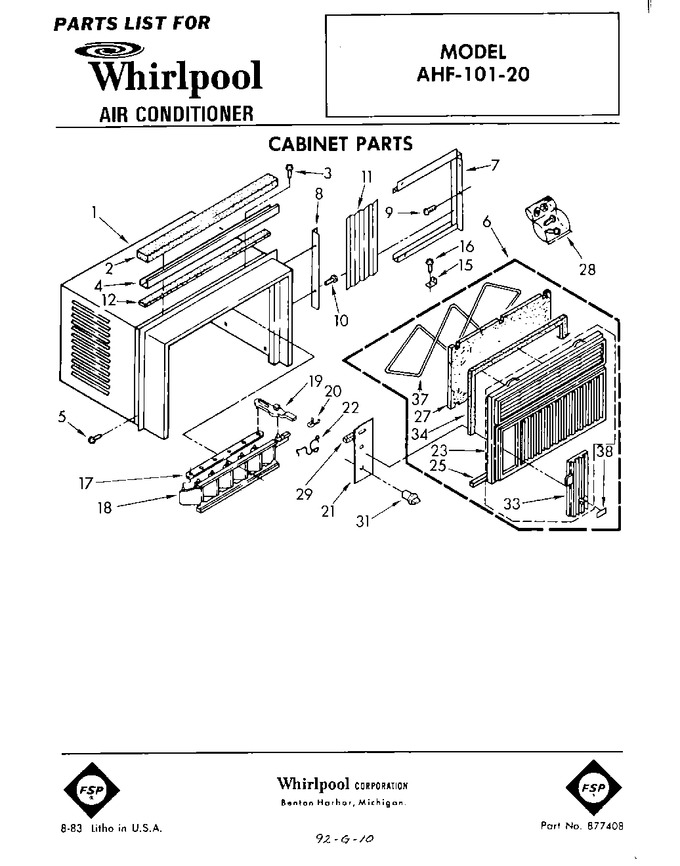 Diagram for AHF10120