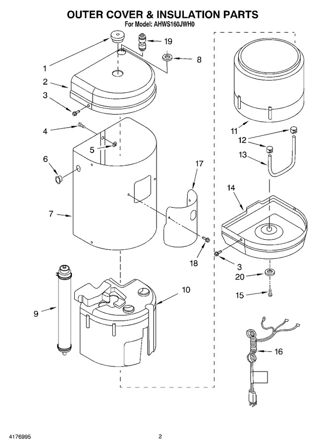 Diagram for AHWS160JCR0