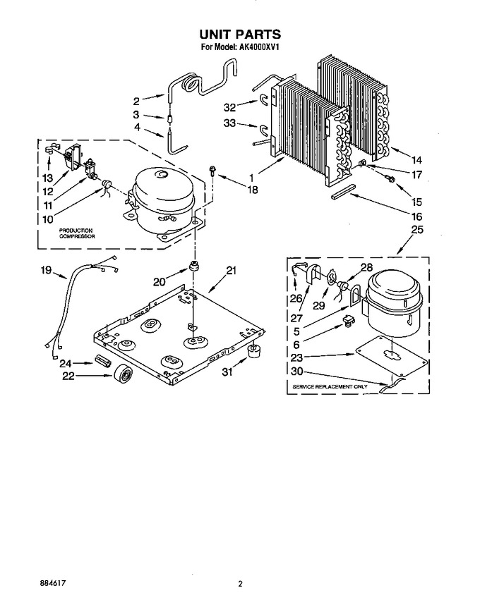 Diagram for AK4000XV1