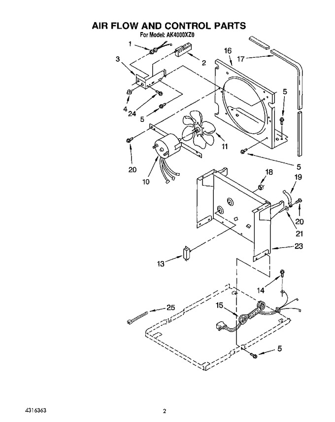 Diagram for AK4000XZ0