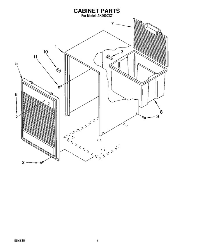 Diagram for AK4000XZ1