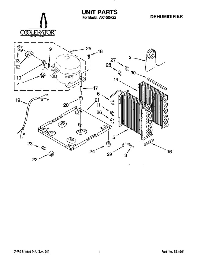 Diagram for AK4000XZ2