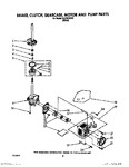 Diagram for 06 - Brake, Clutch, Gearcase, Motor And Pump