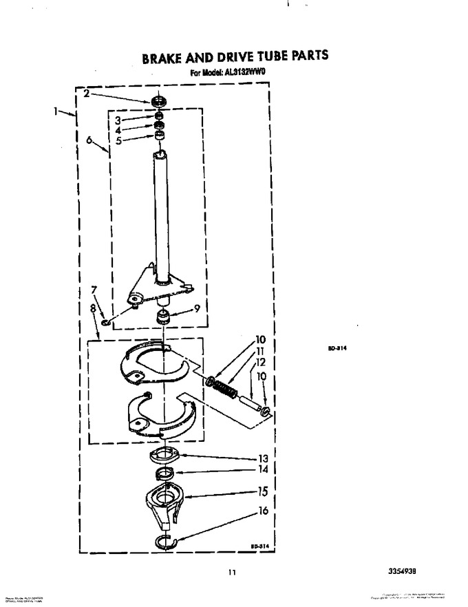 Diagram for AL3132WW0