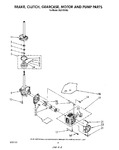 Diagram for 06 - Brake, Clutch, Gearcase, Motor And Pump