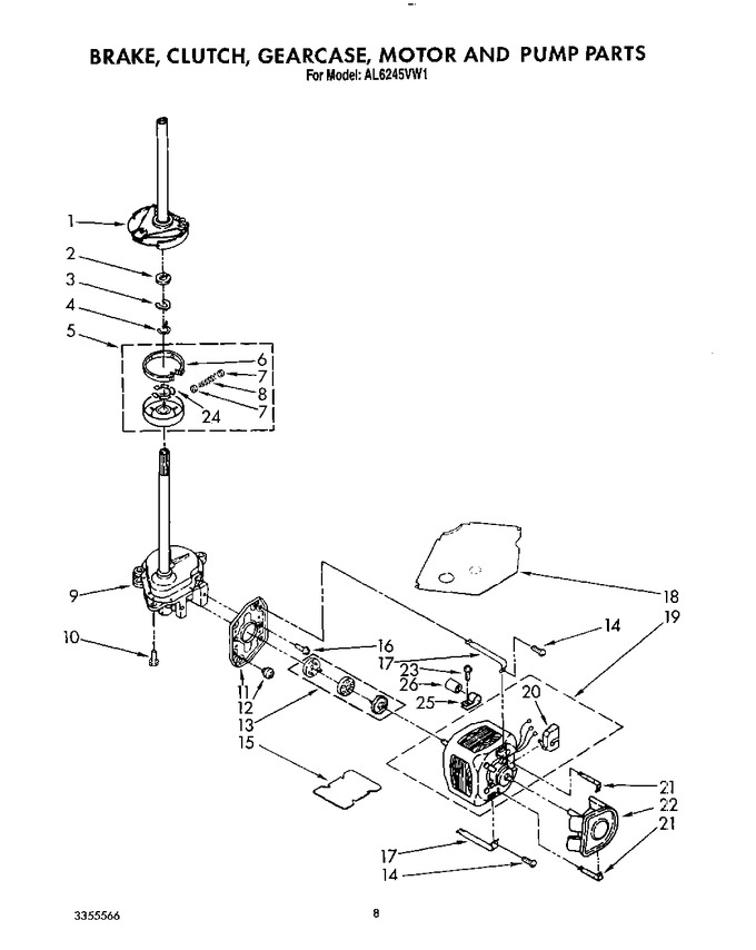 Diagram for AL6245VW1