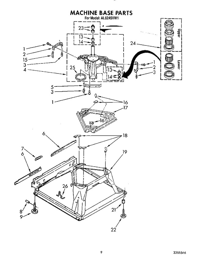 Diagram for AL6245VW1