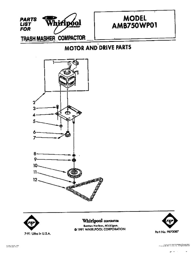 Diagram for AMB750WP01