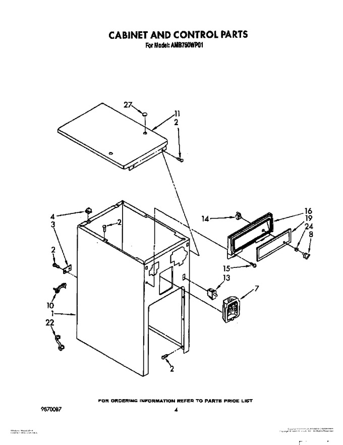 Diagram for AMB750WP01