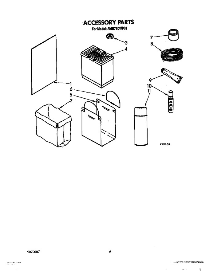 Diagram for AMB750WP01