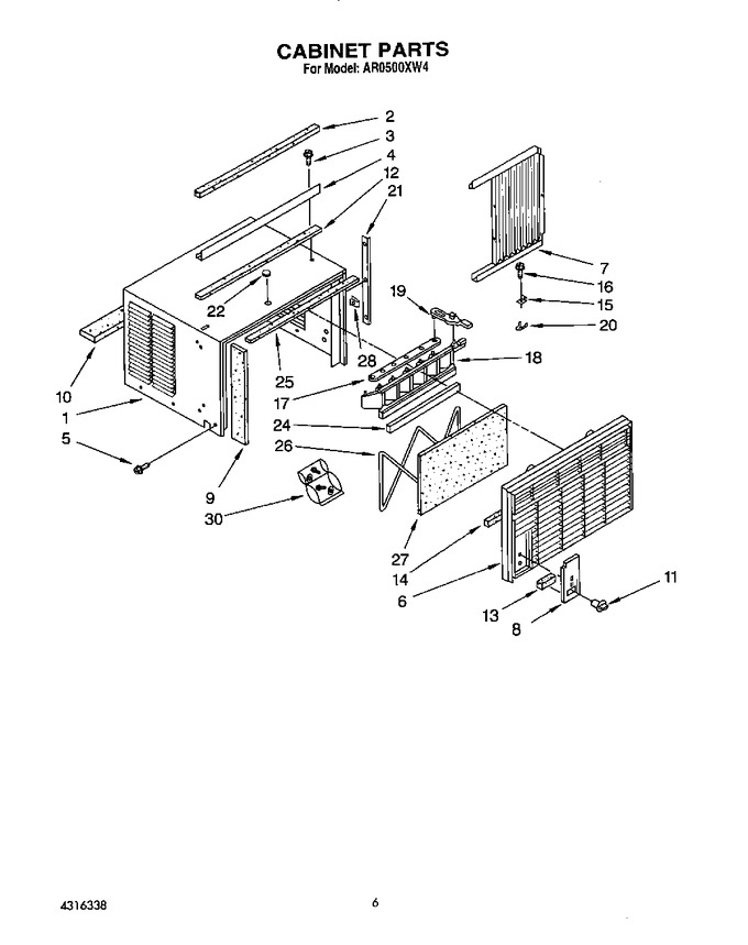 Diagram for AR0500XW4