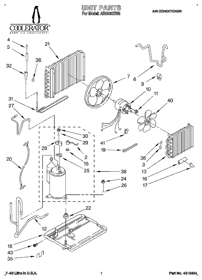 Diagram for AR0500XW5