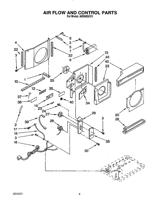 Diagram for AR0685XY0