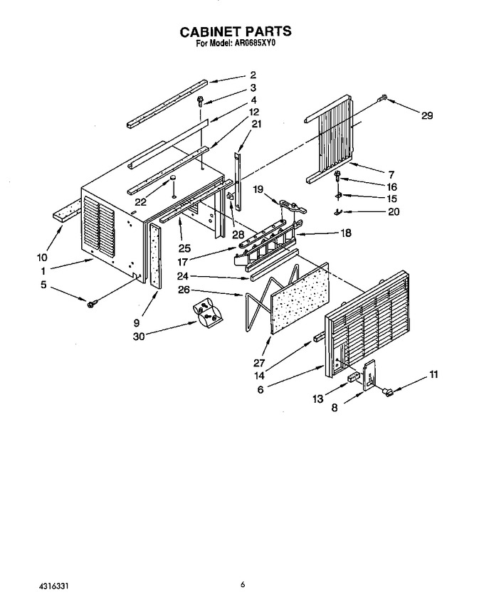 Diagram for AR0685XY0