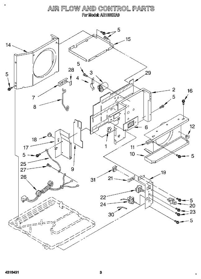 Diagram for AR1000XA0