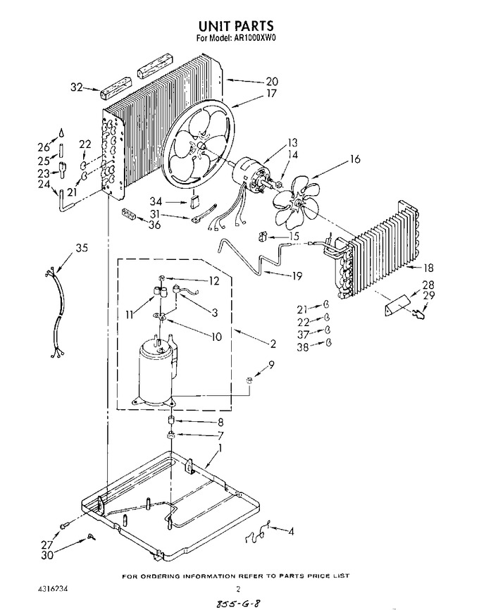 Diagram for AR1000XW0