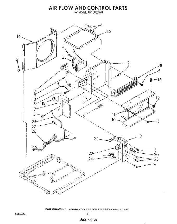 Diagram for AR1000XW0