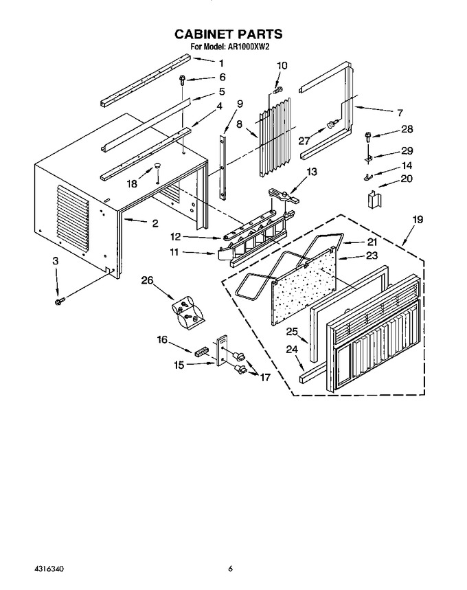 Diagram for AR1000XW2