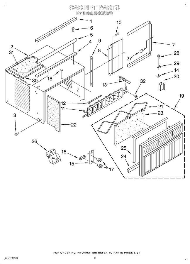 Diagram for AR1000XW3