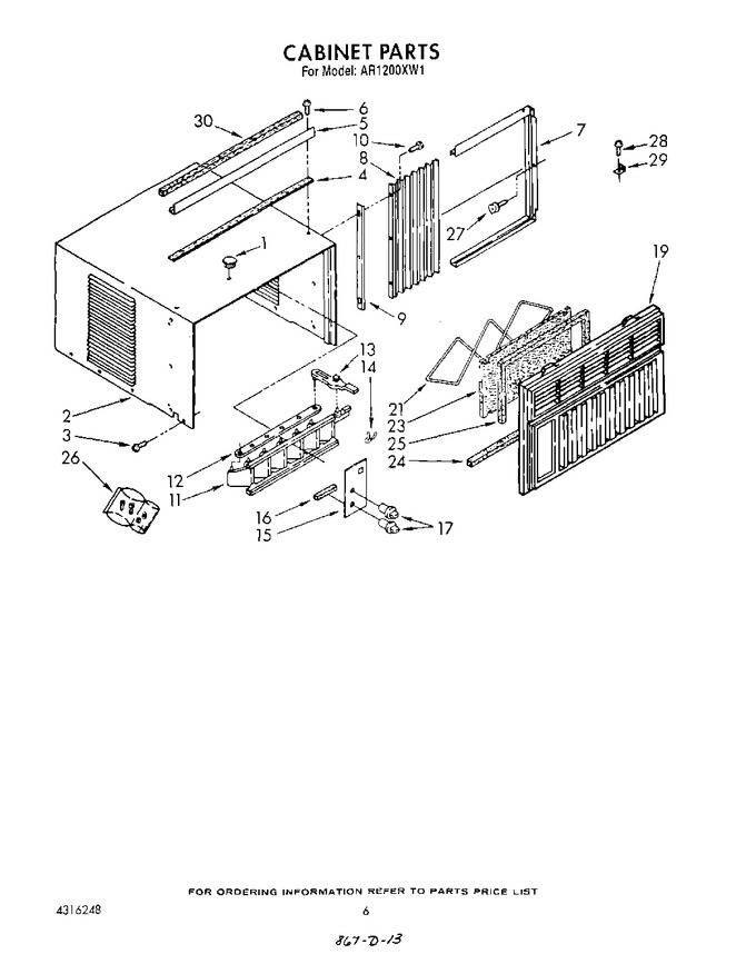 Diagram for AR1200XW1