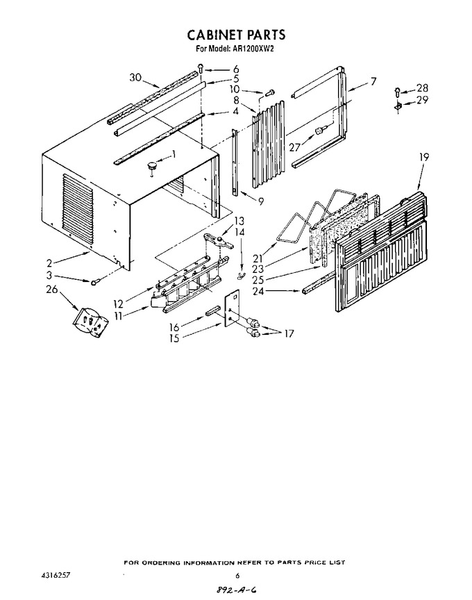 Diagram for AR1200XW2