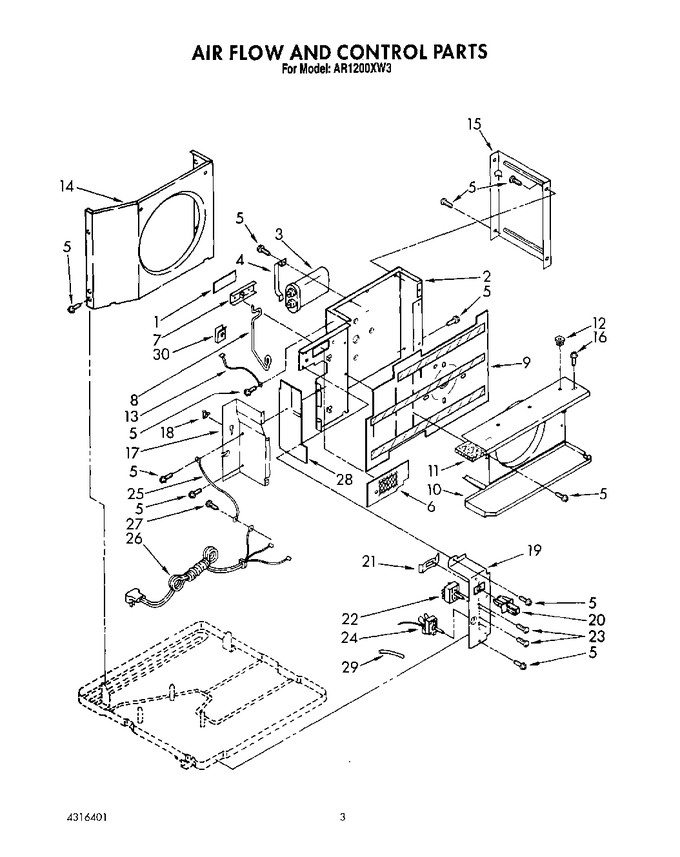 Diagram for AR1200XW3