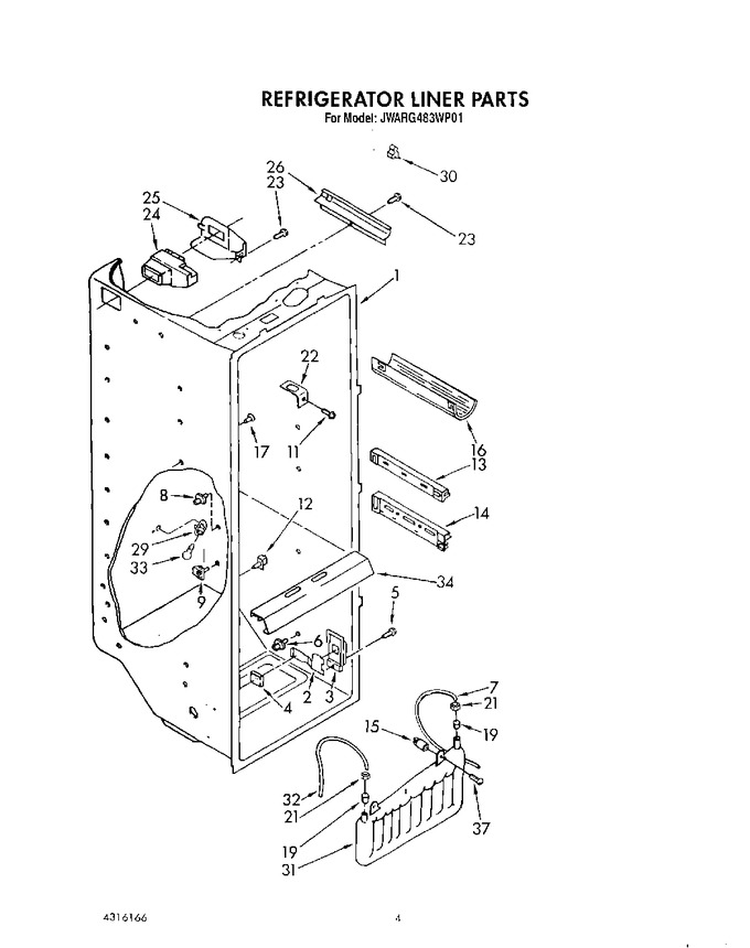 Diagram for JWARG483WP01