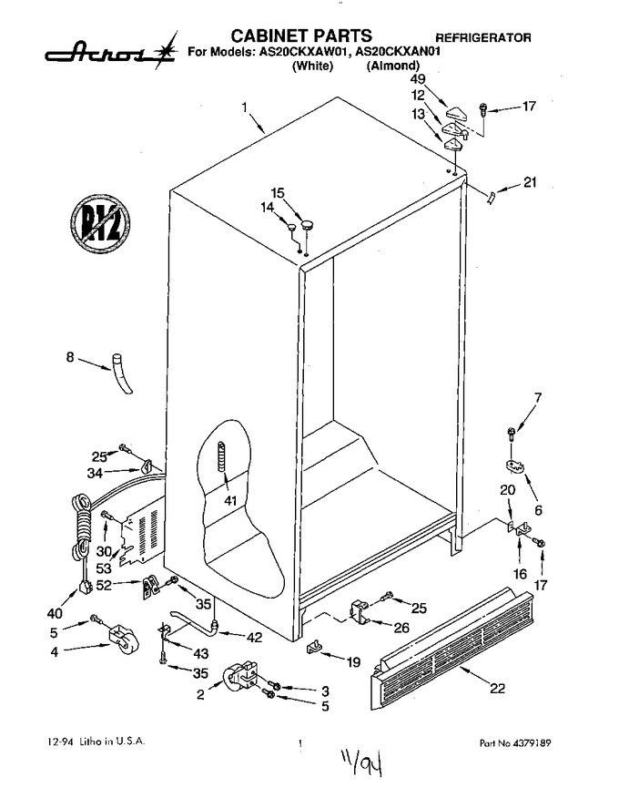 Diagram for AS20CKXAN01