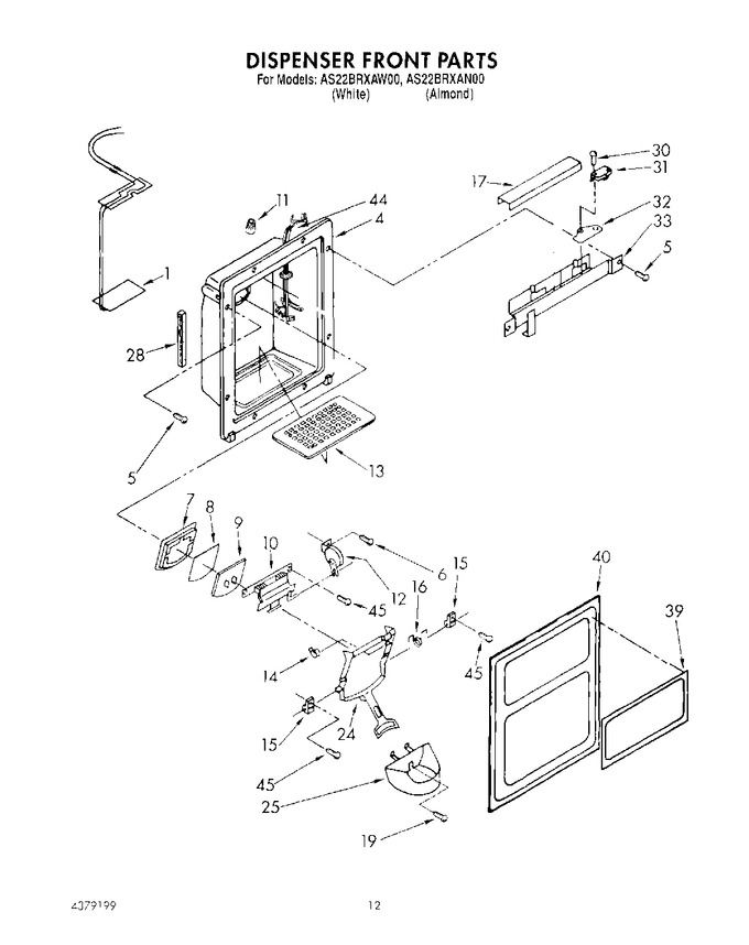 Diagram for AS22BRXAW00