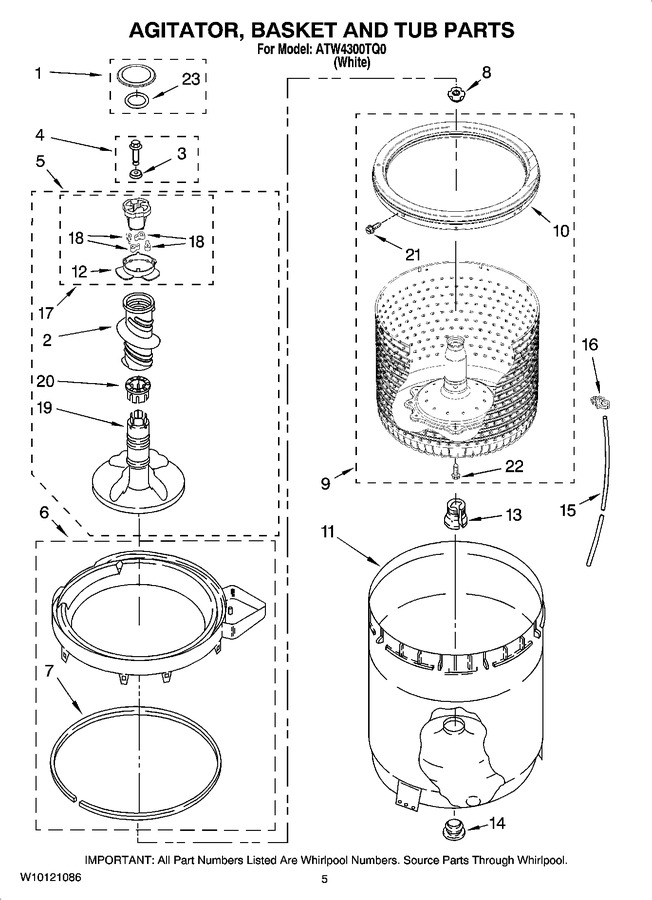 Diagram for ATW4300TQ0