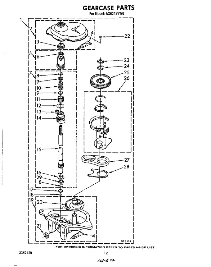 Diagram for AX6245VG0