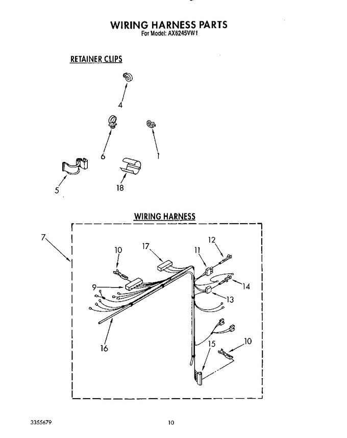 Diagram for AX6245VG1