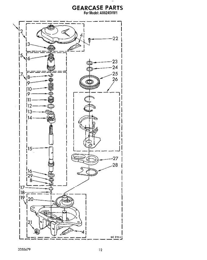 Diagram for AX6245VG1